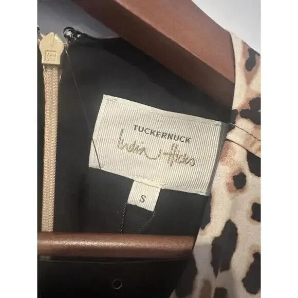NEW Tuckernuck Leopard Domino Mini Dress India Hicks Large Animal Print - Picture 7 of 9